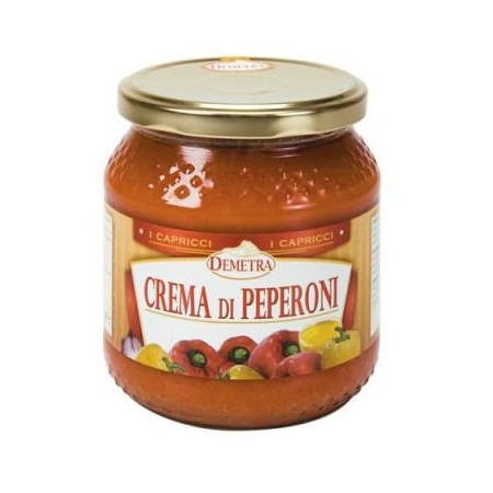 CREMA DI PEPERONI DEMETRA VASO ML.580